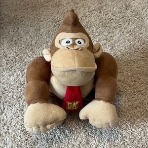 Donkey Kong Super Mario Plush No Tag